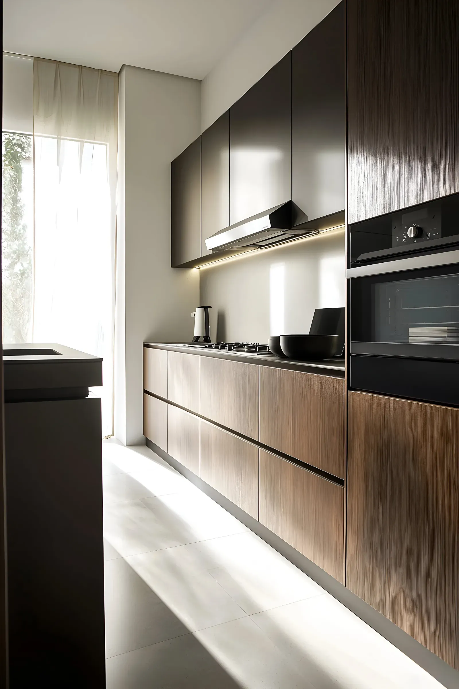 Warm wood & clean lines